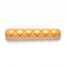 MKM Fish Scales Wooden Hand Roller HR-56 MKM Fish Scales Wooden Hand Roller HR-56
