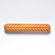 MKM Herringbone Pattern Wooden Hand Roller HR-62 MKM Herringbone Pattern Wooden Hand Roller HR-62