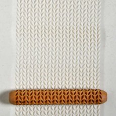 MKM Knit Stitch Wooden Hand Roller HR-63 MKM Knit Stitch Wooden Hand Roller HR-63