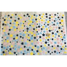 Multi Colour Stars Underglaze Transfer Sheet Multi Colour Stars Underglaze Transfer Sheet