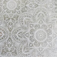 Mandala (Closed Center) Underglaze Transfer Sheet- White Mandala (Closed Center) Underglaze Transfer Sheet- White