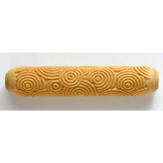 MKM Circles Upon Circles Wooden 12cm BIG Hand Roller BHR-28 MKM Circles Upon Circles Wooden 12cm BIG Hand Roller BHR-28