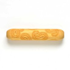 MKM Paisley Party Wooden 12cm BIG Hand Roller BHR-026 MKM Paisley Party Wooden 12cm BIG Hand Roller BHR-026