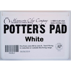 White Underglaze Potters Ink Pad White Underglaze Potters Ink Pad