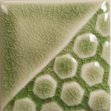 Mayco Green Tea Crackle Glaze Mayco Green Tea Crackle Glaze