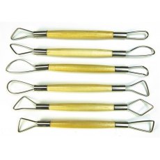 Coiled Edged Modelling Tool Large 20cm Set Of 6 Coiled Edged Modelling Tool Large 20cm Set Of 6