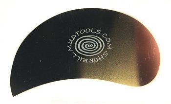 Mudtool Edge Steel Paisley Scraper Mudtool Edge Steel Paisley Scraper