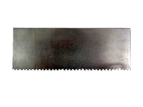 Large Serrated Rectangle Aluminium Scraper Large Serrated Rectangle Aluminium Scraper