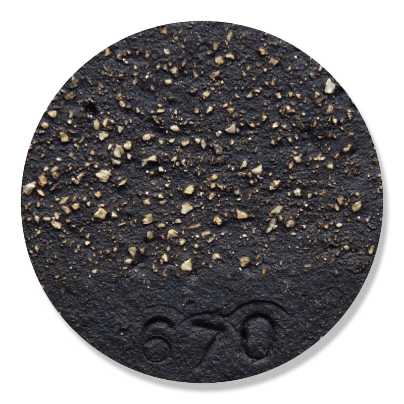 Professional Smooth Textured Black Clay PF670 Professional Smooth Textured Black Clay PF670