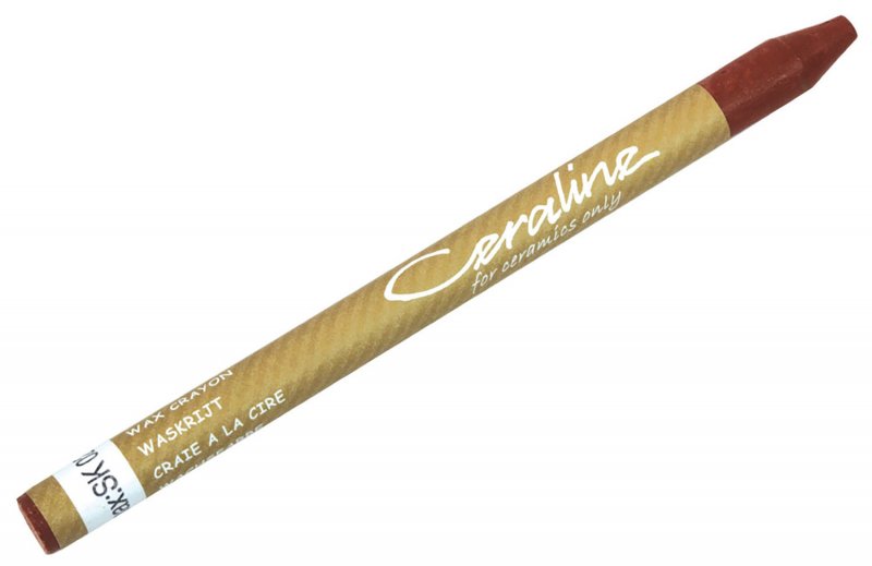 Red Ceraline Wax Crayon Earthenware1050C - 1150C Red Ceraline Wax Crayon Earthenware1050C - 1150C