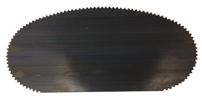 Steel Serrated Kidney Scraper Steel Serrated Kidney Scraper