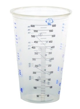 Plastic Calibrated Measuring Container Plastic Calibrated Measuring Container