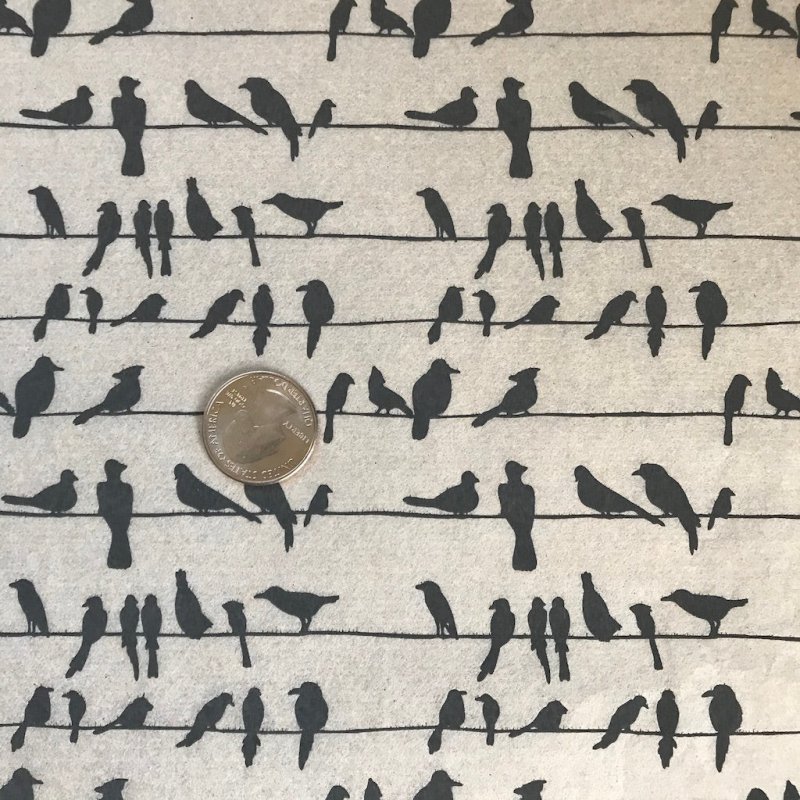 Birds On A Wire Underglaze Transfer Sheet Birds On A Wire Underglaze Transfer Sheet