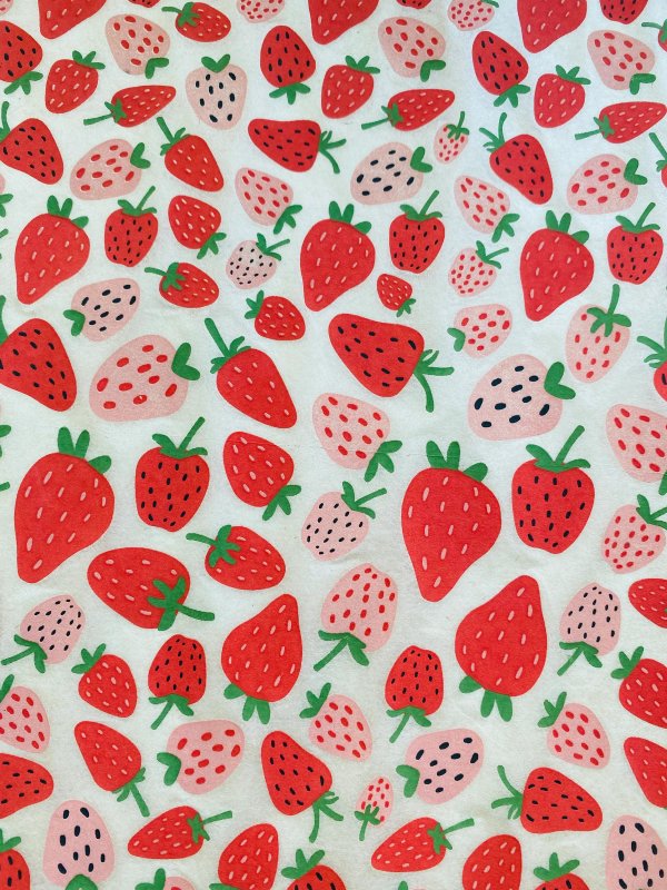 Strawberries Underglaze Transfer Sheet Strawberries Underglaze Transfer Sheet