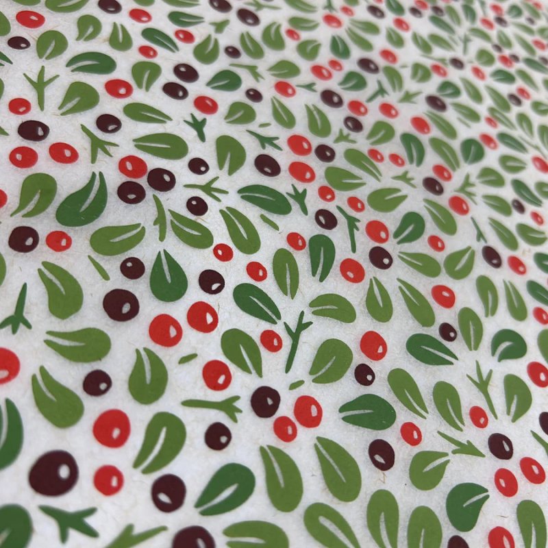 Winter Berries Underglaze Transfer Sheet Winter Berries Underglaze Transfer Sheet