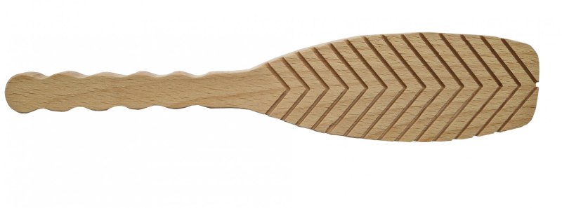 Ribbed Wooden Paddle Arrow Small Ribbed Wooden Paddle Arrow Small