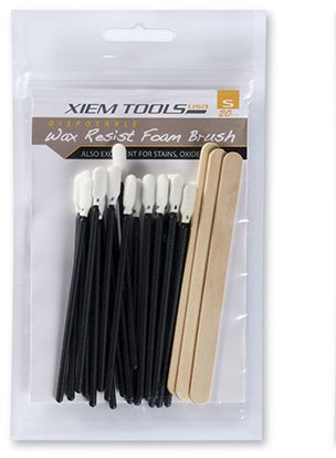 Xiem Wax Resist Foam Brushes Xiem Wax Resist Foam Brushes