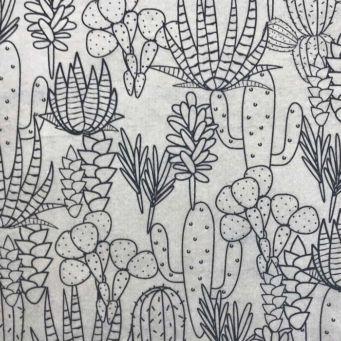 Cacti Underglaze Transfer Sheet Cacti Underglaze Transfer Sheet