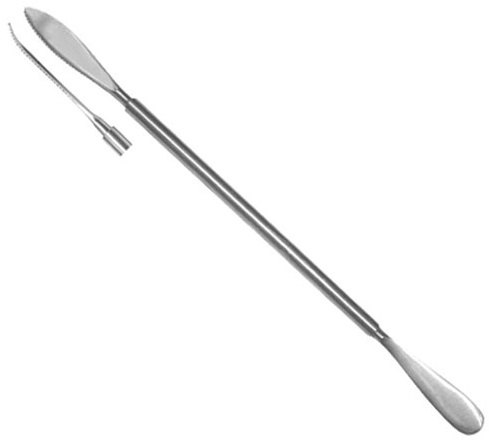 Metal Rounded and Serrated Modelling Tool Metal Rounded and Serrated Modelling Tool
