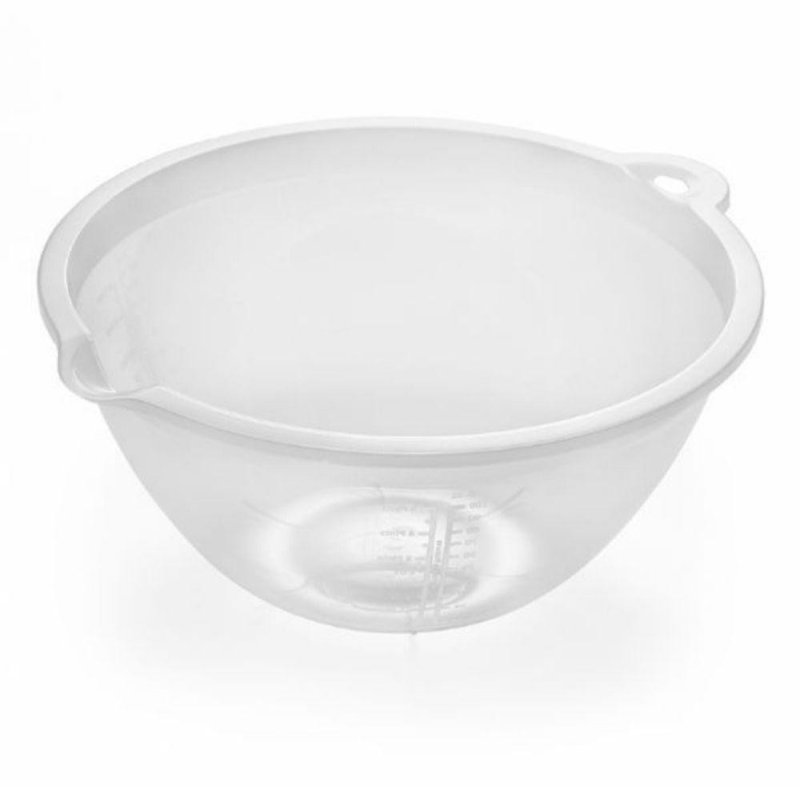 Plastic Measuring Mixing Bowl With Lip Plastic Measuring Mixing Bowl With Lip