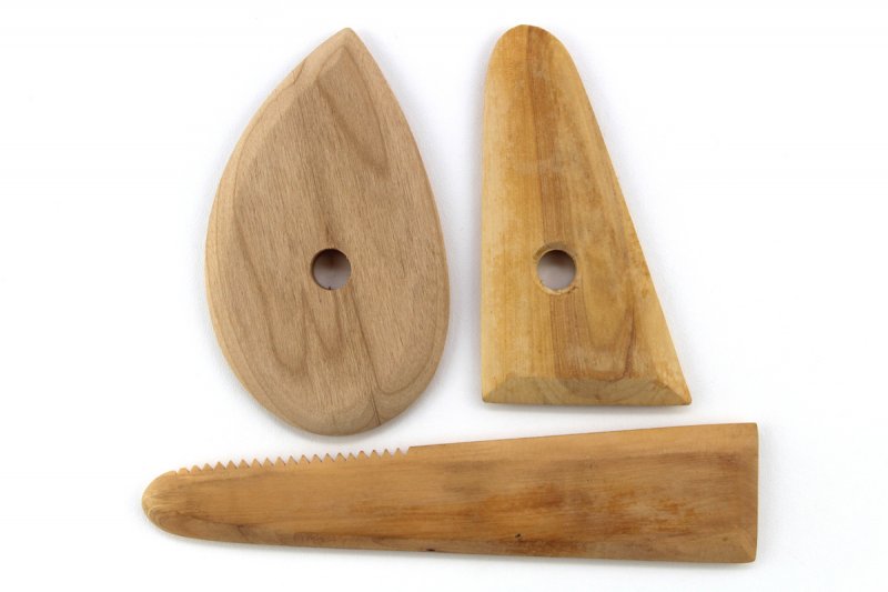 Box Wood Rib Set Of 3 Box Wood Rib Set Of 3