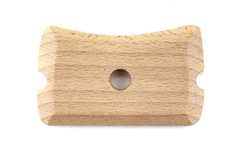 Box Wood Rib Flat Concave With Notches Box Wood Rib Flat Concave With Notches