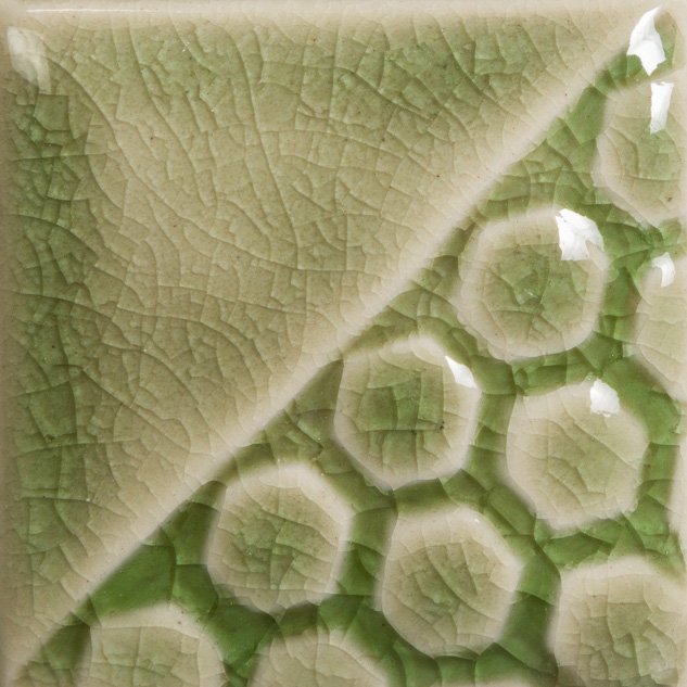 Mayco Green Tea Crackle Glaze Mayco Green Tea Crackle Glaze