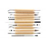 Finishing Sgraffito Pottery Tools Set Of 11