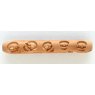 MKM Skulls Wooden Hand Roller HR-33