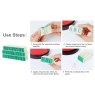 Detachable Rubber Letter Stamps Detachable Rubber Letter Stamps
