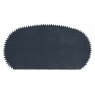 Serrated Kidney Aluminium Scraper