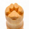 Small Paw Print Debossed MKM Stamp