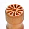 Small Circle Debossed Daisy MKM Stamp