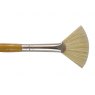 White Fan Brush 40mm