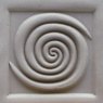 MKM Large Square Double Spiral Stamp SSL-002 MKM Large Square Double Spiral Stamp SSL-002