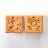 MKM Medium Square Double Ended Frog Stamp SSM-076