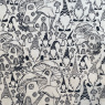 Gnomes Underglaze Transfer Sheet- Black