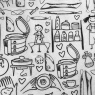 Pottery Studio Underglaze Transfer Sheet