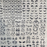 Googly Eyes Underglaze Transfer Sheet Googly Eyes Underglaze Transfer Sheet